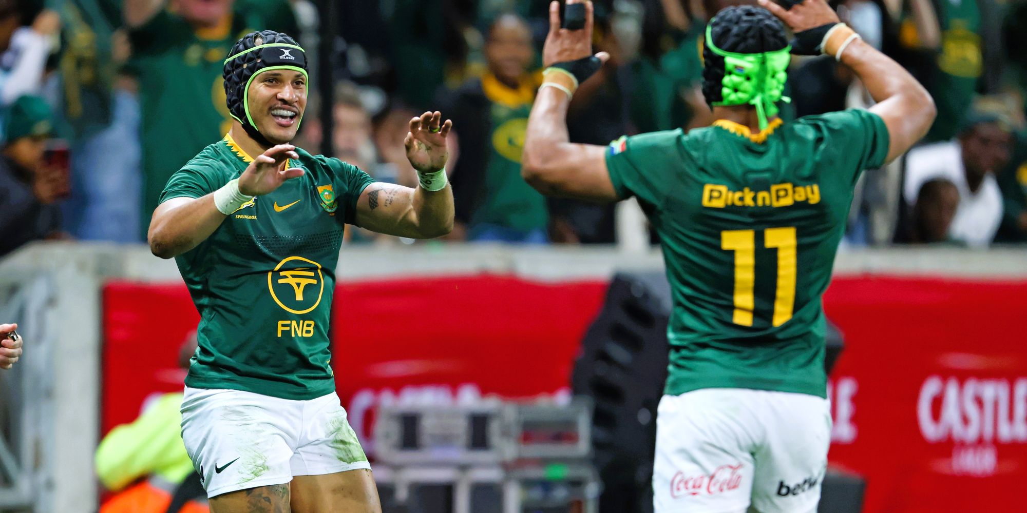 Edwill van der Merwe is the only player in the starting team who has not faced the Wallabies before.