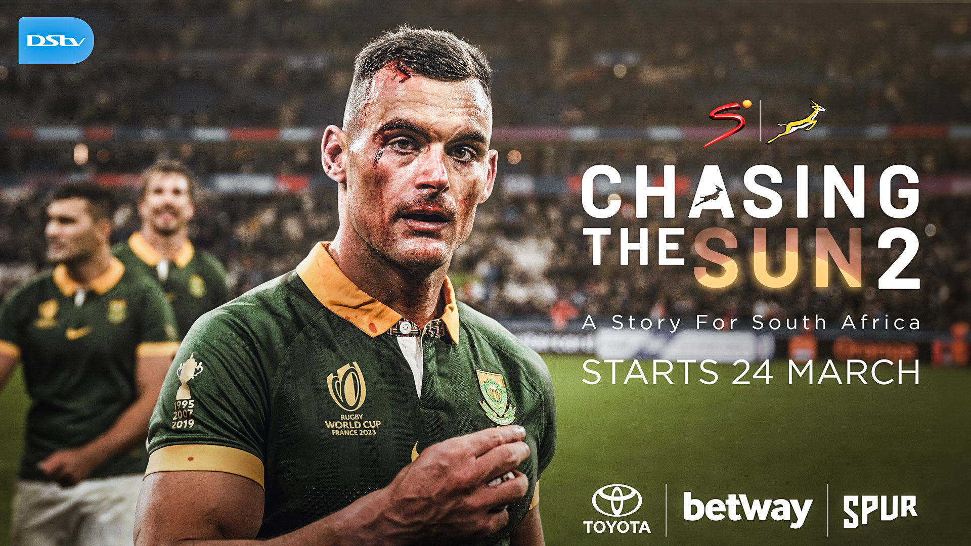 Chasing the outlet sun springboks