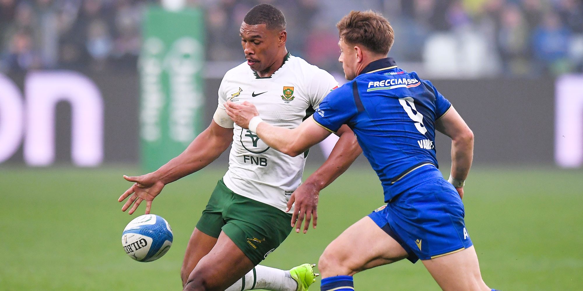 Damian Willemse was named Player of the Match.