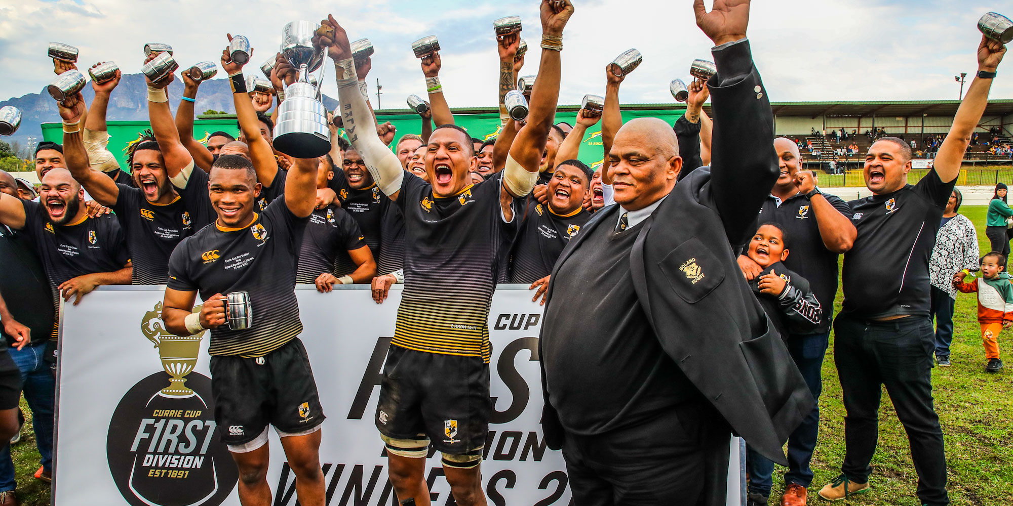 The Boland Kavaliers won the Currie Cup First Division this year.