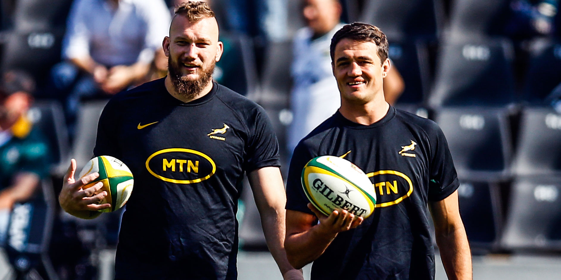 RG Snyman and Franco Mostert are back from injury.