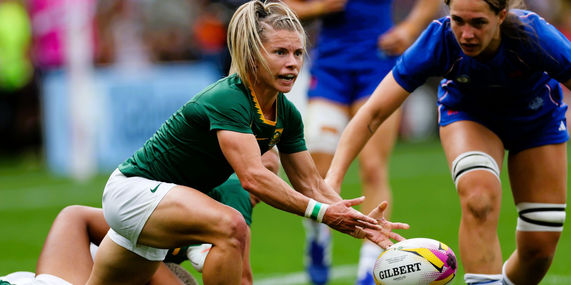Nadine Roos delivered another strong performance for the Bok Women.