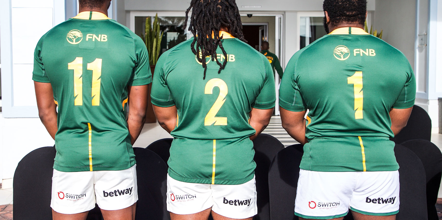 springbok signed rugby jersey