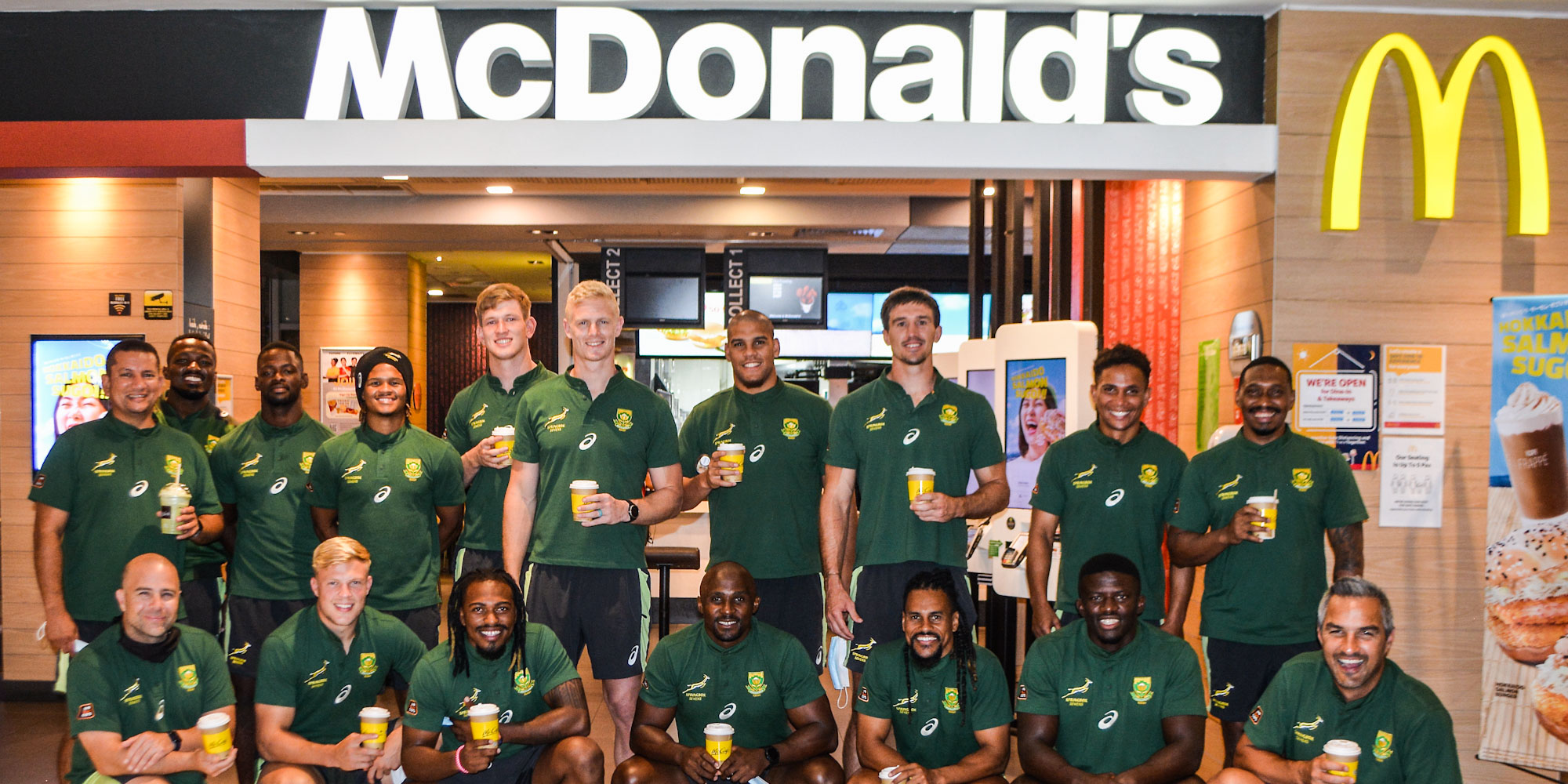 Blitzboks And McDonald S SA Seal New Golden Partnership SA Rugby   220407 Blitzboks Mcdonald S Singapore 